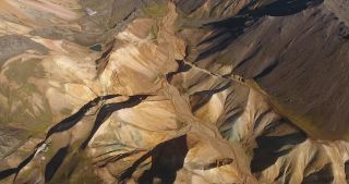 Link to Video | landscape, Iceland, Scandinavia, color, Europe, aerial shot, nature