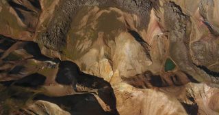 Link to Video | landscape, Iceland, Scandinavia, color, Europe, aerial shot, nature