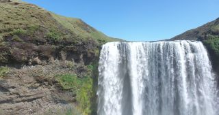 Link to Video | landscape, tourist destination, Iceland, Nature in art, Scandinavia, color, 2016, liquid water, waterfall, Iceland, Europe, tourist attraction, nature