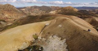 Link to Video | landscape, Iceland, Scandinavia, color, Europe, aerial shot, nature