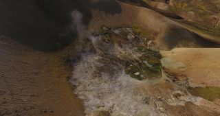 Link to Video | landscape, Iceland, Scandinavia, color, Europe, aerial shot, nature