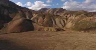 Link zum Video | Landschaft, Island, Skandinavien, Farbe, Europa, Luftaufnahme, Natur