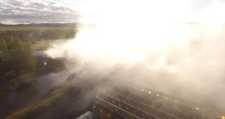 Link to Video | landscape, Iceland, Scandinavia, color, Europe, aerial shot, nature