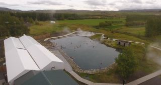 Link to Video | landscape, Iceland, Scandinavia, color, Europe, aerial shot, nature