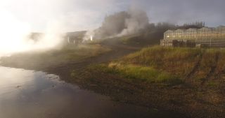 Link to Video | landscape, Iceland, Scandinavia, color, Europe, aerial shot, nature