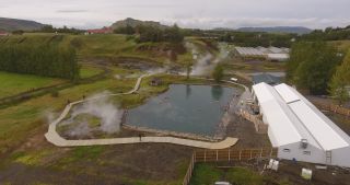 Link to Video | landscape, Iceland, Scandinavia, color, Europe, aerial shot, nature