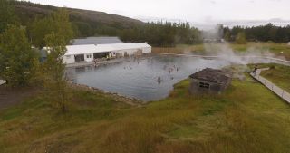 Link to Video | landscape, Iceland, Scandinavia, color, Europe, aerial shot, nature