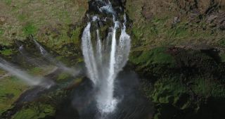 Link to Video | landscape, tourist destination, Iceland, Nature in art, Scandinavia, color, 2016, liquid water, waterfall, Iceland, Europe, tourist attraction, nature