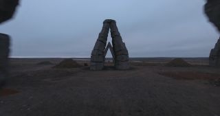 Link to Video | Iceland, stone circle, Scandinavia, Raufarhöfn, color, 2016, Iceland, Europe, tourist attraction, natural arch
