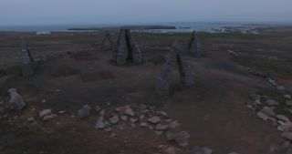 Link to Video | Iceland, stone circle, Scandinavia, Raufarhöfn, color, 2016, Iceland, Europe, tourist attraction, natural arch