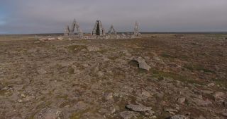 Link to Video | Iceland, stone circle, Scandinavia, Raufarhöfn, color, 2016, Iceland, Europe, tourist attraction, natural arch
