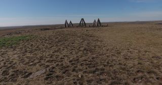 Link to Video | Iceland, stone circle, Scandinavia, Raufarhöfn, color, 2016, Iceland, Europe, tourist attraction, natural arch