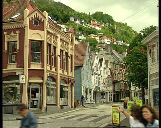 Link to Video | Norway, 1993, Scandinavia, color, standard-definition television, Bergen, 90s, 1990s