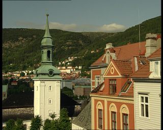 Link to Video | Norway, 1993, Scandinavia, color, standard-definition television, Bergen, 90s, 1990s
