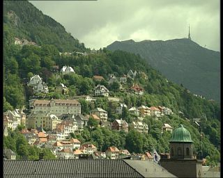Link to Video | Norway, 1993, Scandinavia, color, standard-definition television, Bergen, 90s, 1990s