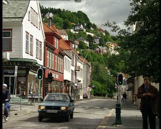 Link to Video | Norway, 1993, Scandinavia, color, standard-definition television, Bergen, 90s, 1990s