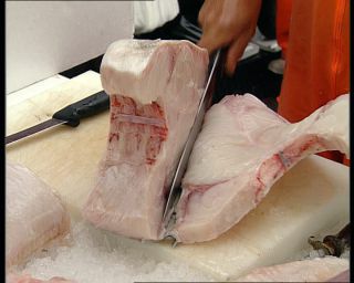 Link to Video | fish market, Norway, 1993, Scandinavia, color, standard-definition television, Bergen, 90s, 1990s, Betacam SP