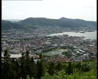 Link to Video | Norway, 1993, Scandinavia, color, standard-definition television, Bergen, 90s, 1990s