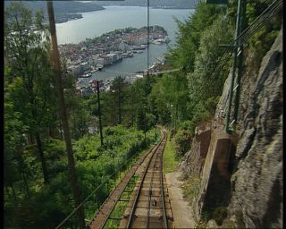 Link to Video | Norway, 1993, Scandinavia, color, standard-definition television, Bergen, 90s, 1990s