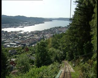 Link to Video | Norway, 1993, Scandinavia, color, standard-definition television, Bergen, 90s, 1990s