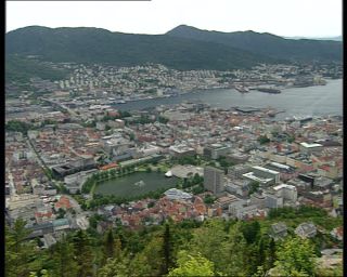 Link to Video | Norway, 1993, Scandinavia, color, standard-definition television, Bergen, 90s, 1990s