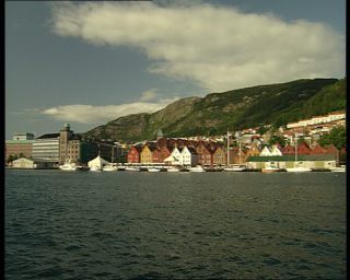 Link to Video | Norway, 1993, Scandinavia, color, standard-definition television, Bergen, 90s, 1990s