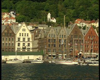 Link to Video | Norway, 1993, Scandinavia, color, standard-definition television, Bergen, 90s, 1990s