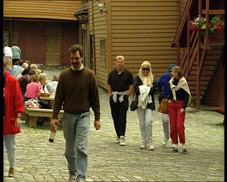 Link to Video | Norway, 1993, Scandinavia, color, standard-definition television, Bergen, 90s, 1990s