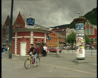 Link to Video | Norway, 1993, Scandinavia, color, standard-definition television, Bergen, 90s, 1990s