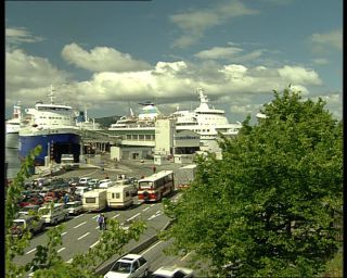 Link to Video | Norway, 1993, Scandinavia, color, standard-definition television, Bergen, 90s, 1990s