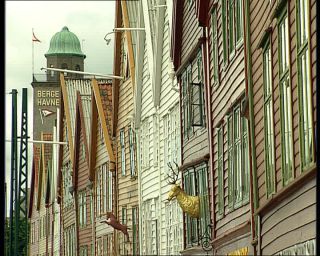 Link to Video | Norway, 1993, Scandinavia, color, standard-definition television, Bergen, 90s, 1990s