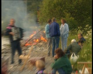 Link to Video | Midsummer, Norway, 1993, Scandinavia, color, standard-definition television, 90s, 1990s, Midsommar, Betacam SP