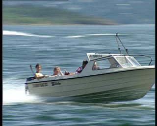 Link to Video | Norway, 1993, Scandinavia, color, standard-definition television, 90s, 1990s, fjord, Oslofjord, Betacam SP