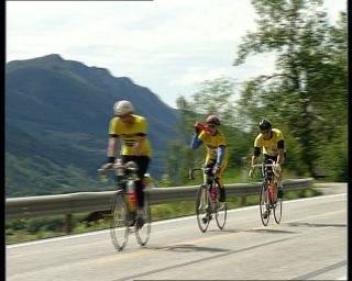 Link to Video | cycling race, Norway, 1993, 4:3, Scandinavia, color, standard-definition television, type of sport, Betacam SP