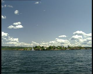 Link to Video | Norway, 1993, Scandinavia, color, standard-definition television, 90s, 1990s, fjord, Oslofjord, Betacam SP