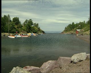Link to Video | Norway, 1993, Scandinavia, color, standard-definition television, 90s, 1990s, fjord, Oslofjord, Betacam SP