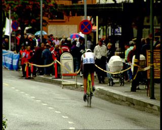 Link to Video | Molde Municipality, cycling race, Norway, 1993, 4:3, Scandinavia, color, standard-definition television, type of sport, Betacam SP