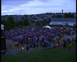 Link to Video | Norway, 1993, Scandinavia, color, standard-definition television, rock opera, Trondheim, musical, 90s, 1990s, Which Witch, open-air concert, Benedicte Adrian, Ingrid Bjørnov, Betacam SP