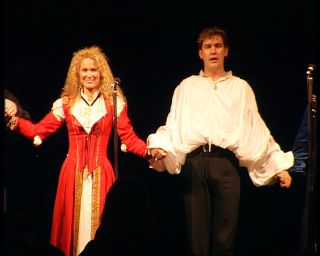 Link to Video | Norway, 1993, Scandinavia, color, standard-definition television, rock opera, Trondheim, musical, 90s, 1990s, Which Witch, open-air concert, Benedicte Adrian, Ingrid Bjørnov, Betacam SP