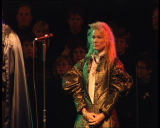 Link to Video | Norway, 1993, Scandinavia, color, standard-definition television, rock opera, Trondheim, musical, 90s, 1990s, Which Witch, open-air concert, Benedicte Adrian, Ingrid Bjørnov, Betacam SP