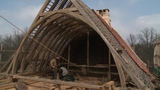 Link to Video | experiment, tourist destination, Middle Ages, Yonne, France, Guédelon Castle, Bourgogne-Franche-Comté, Treigny, 2010, High Middle Ages, color, craft, castle, construction site, tourist attraction, experimental archaeology, long-term experiment, 13th century