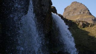Link to Video | landscape, tourist destination, Iceland, Nature in art, Scandinavia, color, 4K resolution, liquid water, waterfall, Europe, tourist attraction, nature, ultra-high-definition television