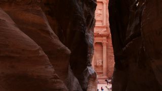 Link to Video | historic site, ruins, tourist destination, cultural property, color, 4K resolution, 2016, Near East, Petra, Jordan, archaeological site, UNESCO World Heritage Site