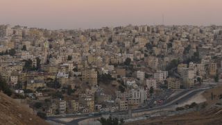 Link zum Video | Großstadt, Metropole, Farbe, 4K, 2016, Amman, Naher Osten, Hauptstadt, Jordanien