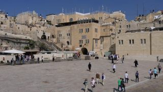 Link to Video | historic site, Jerusalem, Western Wall, color, 4K resolution, 2016, Jew, orthodoxy, religious servant, holy place, Near East, Israel, Orthodox Judaism, religion, Judaism