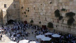 Link to Video | historic site, Jerusalem, Western Wall, color, 4K resolution, 2016, Jew, orthodoxy, religious servant, holy place, Near East, Israel, Orthodox Judaism, religion, Judaism