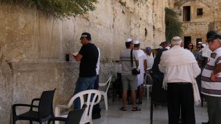 Link to Video | historic site, Jerusalem, Western Wall, color, 4K resolution, 2016, Jew, orthodoxy, religious servant, holy place, Near East, Israel, Orthodox Judaism, religion, Judaism