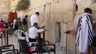 Link to Video | historic site, Jerusalem, Western Wall, color, 4K resolution, 2016, Jew, orthodoxy, religious servant, holy place, Near East, Israel, Orthodox Judaism, religion, Judaism