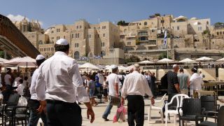 Link to Video | historic site, Jerusalem, Western Wall, color, 4K resolution, 2016, Jew, orthodoxy, religious servant, holy place, Near East, Israel, Orthodox Judaism, religion, Judaism