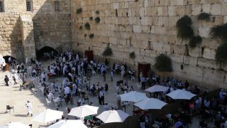 Link to Video | historic site, Jerusalem, Western Wall, color, 4K resolution, 2016, Jew, orthodoxy, religious servant, holy place, Near East, Israel, Orthodox Judaism, religion, Judaism